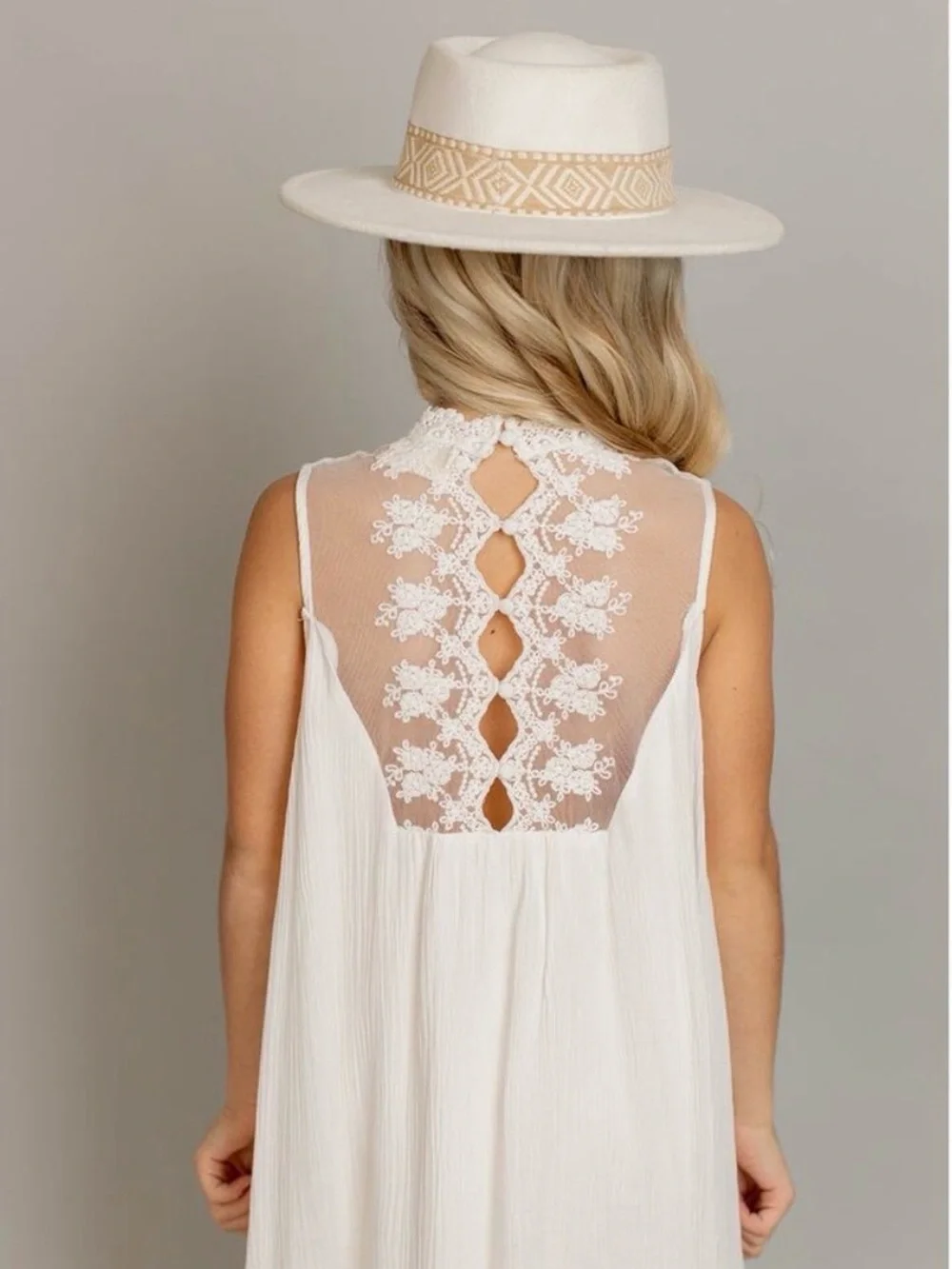 Joyfolie Delphina Dress | Cream | Girls Size 7 | NWT